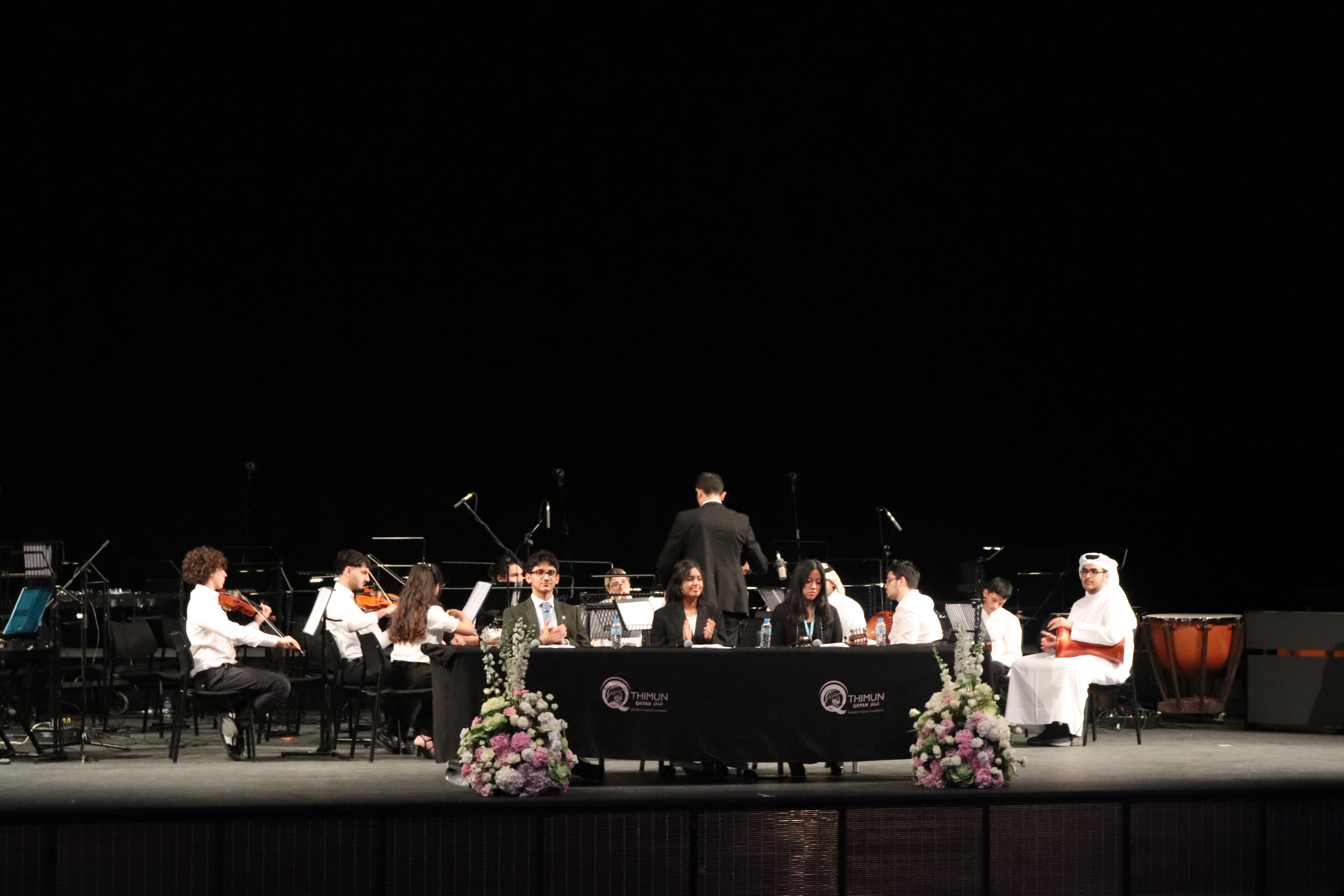 Master Takht Performs at THIMUN Qatar 2024
